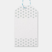 Winter Magic Merry Kerstmis Cadeaulabel (Achterkant)