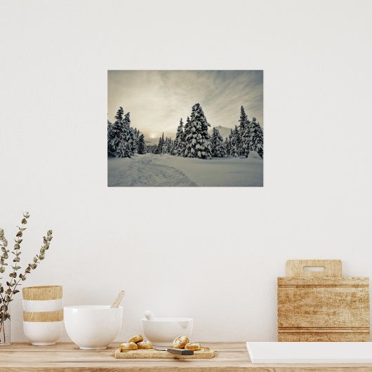 Winter Magic Poster (Keuken)