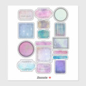 Winter Magic Scrapbook Stickers | Feestelijke Desi (Vel)