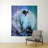 Winter Magic Snowmans Pet Full Moon Wandkleed (In situ)