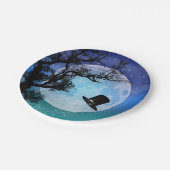 Winter Magic Top Hat Papieren Bordje (Gekanteld)