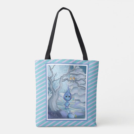 Winter Magic Tote Bag (Achterkant)
