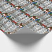 Winter Magic White Wrapping Paper Cadeaupapier (Hoek)