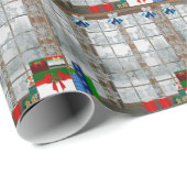 Winter Magic White Wrapping Paper Cadeaupapier (Rol Hoek)
