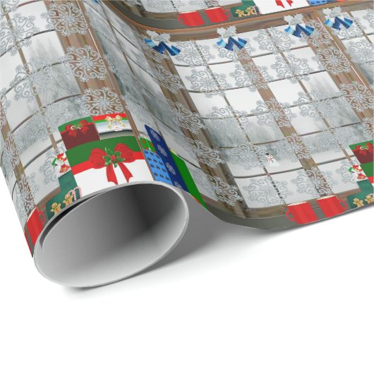Winter Magic White Wrapping Paper Cadeaupapier (Rol Hoek)