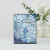 Winter Magie Briefkaart (Staand voorkant)
