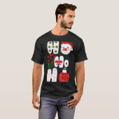 Winter Magie Ontwerp Retro Winter Kerst Vector T-shirt (Voorkant volledig)