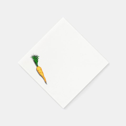 Winter Magie Sneeuwman's Wortelneus Servet (Hoek)