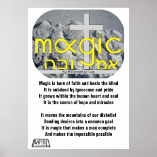 Winter Magisch Poster