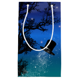 Winter Magische top hoed & boom Klein Cadeauzakje