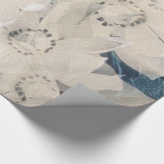 Winter Magnolia Cadeaupapier (Hoek)