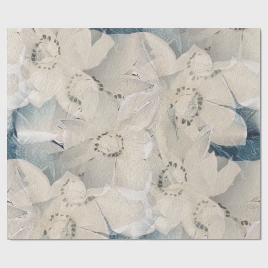 Winter Magnolia Cadeaupapier (Vlak)