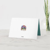 Winter Majesty Polar Beer KJV Bible Christmas Feestdagen Kaart (Achterkant)