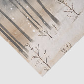 Winter Majesty Stag Winter Scene Tissuepapier (Detail)