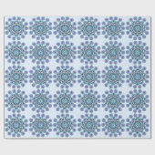 Winter Mandala Cadeaupapier (Vlak)