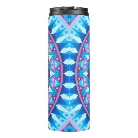 Winter Mandala Thermosbeker (Achterkant)