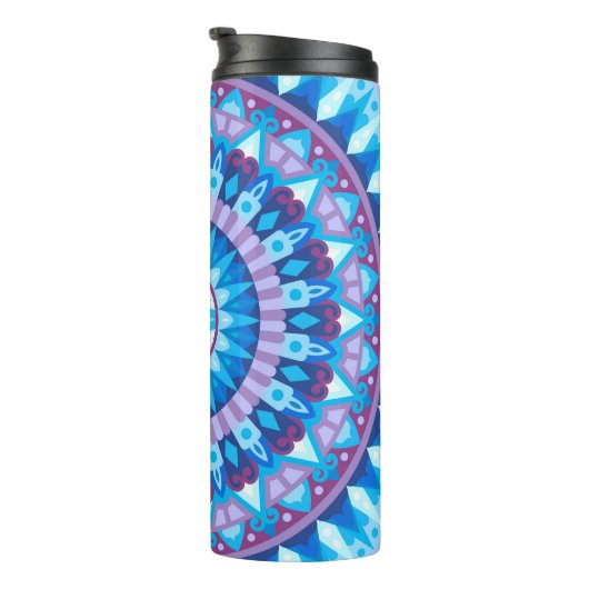 Winter Mandala Thermosbeker (Geroteerd rechts)