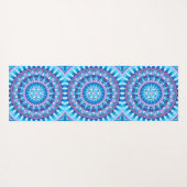 Winter Mandala Yogamat (Achterkant (horizontaal))