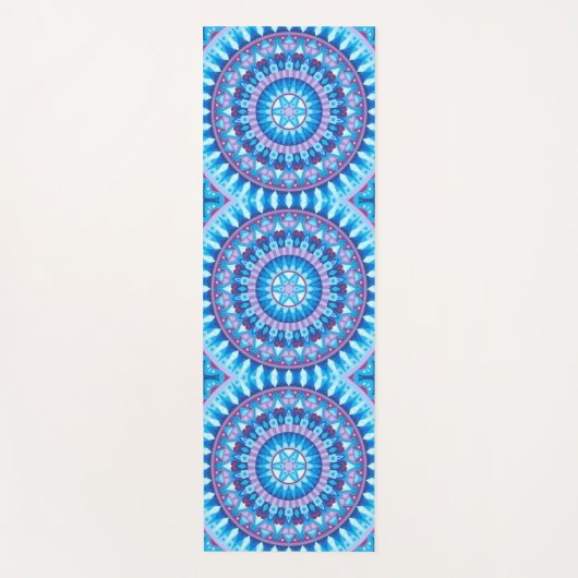 Winter Mandala Yogamat (Voorkant)