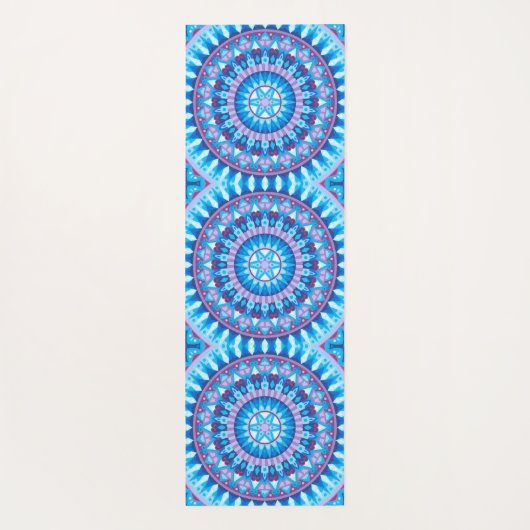 Winter Mandala Yogamat (Achterkant)