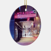 Winter Marquee Keramisch Ornament (Rechts)