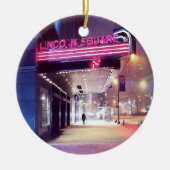 Winter Marquee Keramisch Ornament (Voorkant)