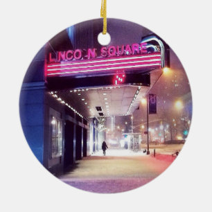 Winter Marquee Keramisch Ornament