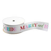 Winter Marry & Bride Bachelorette Grosgrain Lint (Spoel)