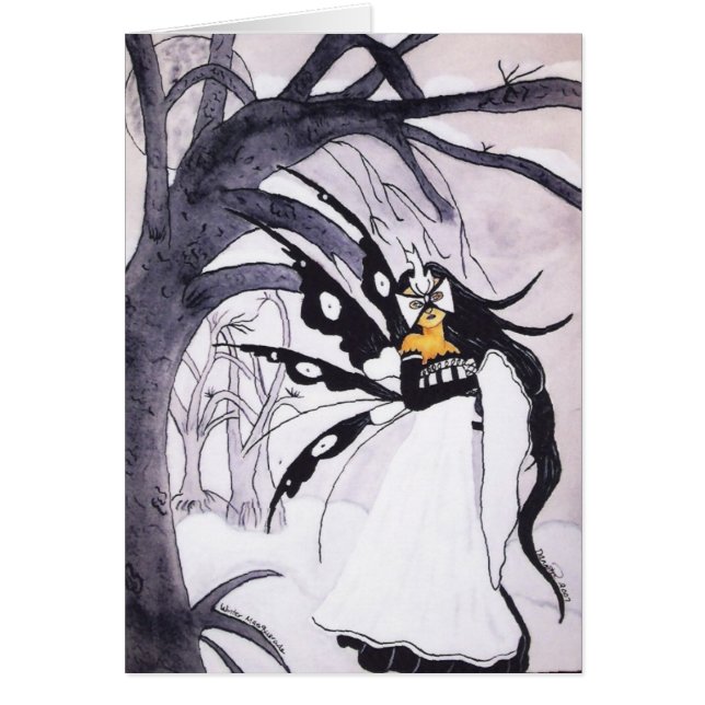 Winter Masquerade Card (Voorkant)