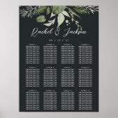 Winter Meadow | Botanische weddenschappen Poster (Voorkant)