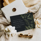 Winter Meadow | Groen botanisch huwelijk Kaart