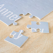 Winter Meer van Annecy, Haute Savoie Legpuzzel (Zijkant)