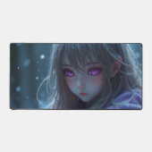 Winter meisje met ogen Computer pad (Voorkant)