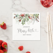 Winter Merry Little baby shower servetten (Insitu)