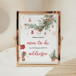 Winter Merry Little Christmas Envelope Station Poster<br><div class="desc">Maak uw evenement speciaal met dit kerst Baby shower met onze leuke en mooie afdrukbare Envelope Station Sign met schattige Merry Little Baby shower thema. Download,  personaliseer en creëer blijvende herinneringen met deze perfecte touch voor uw vreugdevolle feest! BS983</div>