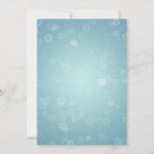 Winter Met Ballet Dance Overweging Uitnodiging (Achterkant)