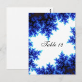 Winter Met tafelzitplaatsen Briefkaart (Voorkant / Achterkant)