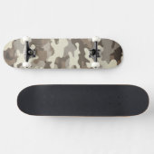 Winter Military Camouflage Pattern Persoonlijk Skateboard (Horizontaal)