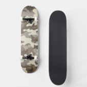 Winter Military Camouflage Pattern Persoonlijk Skateboard (Voorkant)