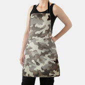 Winter Military Camouflage Pattern Schort (Insitu)