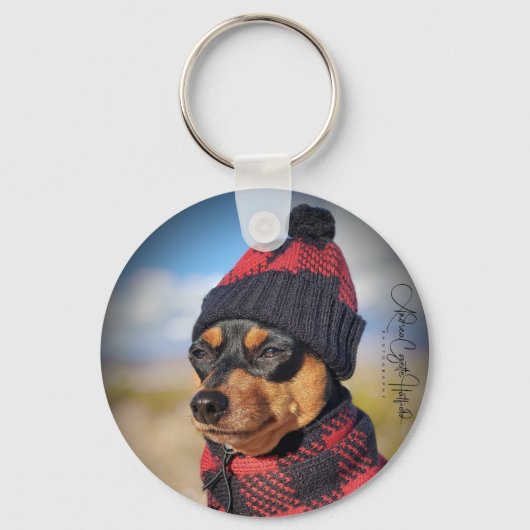 Winter Min Pin Sleutelhanger (Voorkant)
