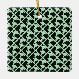 Winter Mint 8 | MERRY CHRISTMAS | m3galleryStudio Keramisch Ornament