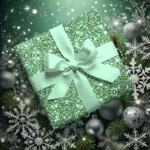 Winter Mint Effen Kleur 1.5 inch Satijnen Lint