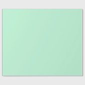 Winter Mint Solid Color Cadeaupapier (Vlak)