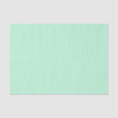 Winter Mint Solid Color Tissuepapier (Voorkant)