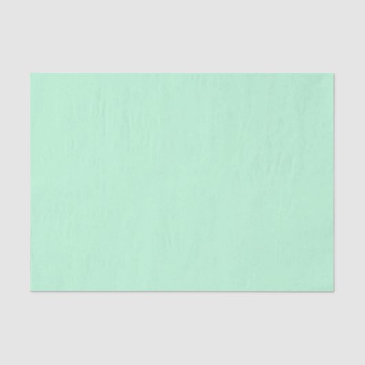 Winter Mint Solid Color Tissuepapier (Voorkant)