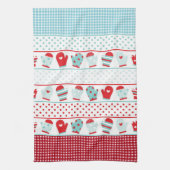 Winter Mittens Microfiber Kitchen Towel Theedoek (Verticaal)