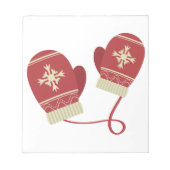 Winter Mittens Notitieblok (Voorkant)