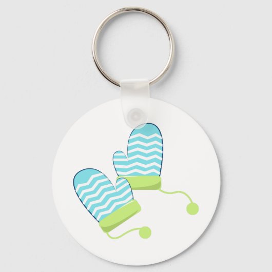 Winter Mittens Sleutelhanger (Voorkant)