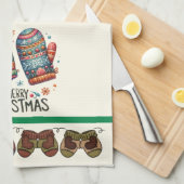 Winter Mittens Theedoek (Quarter Fold)